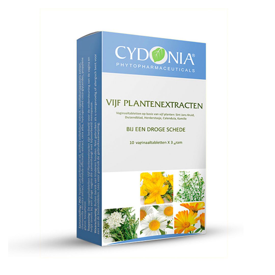 Vijf Plantenextracten