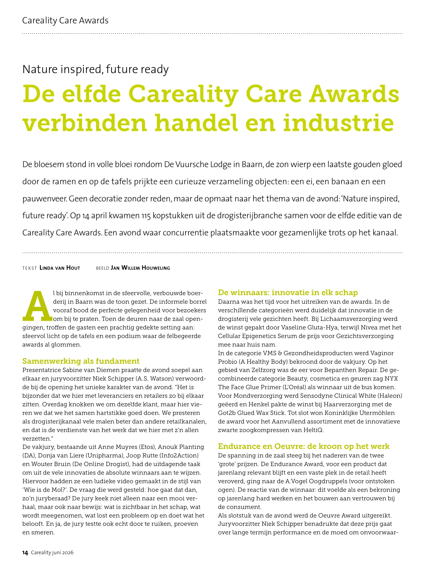 Careality magazine - originele pagina 14