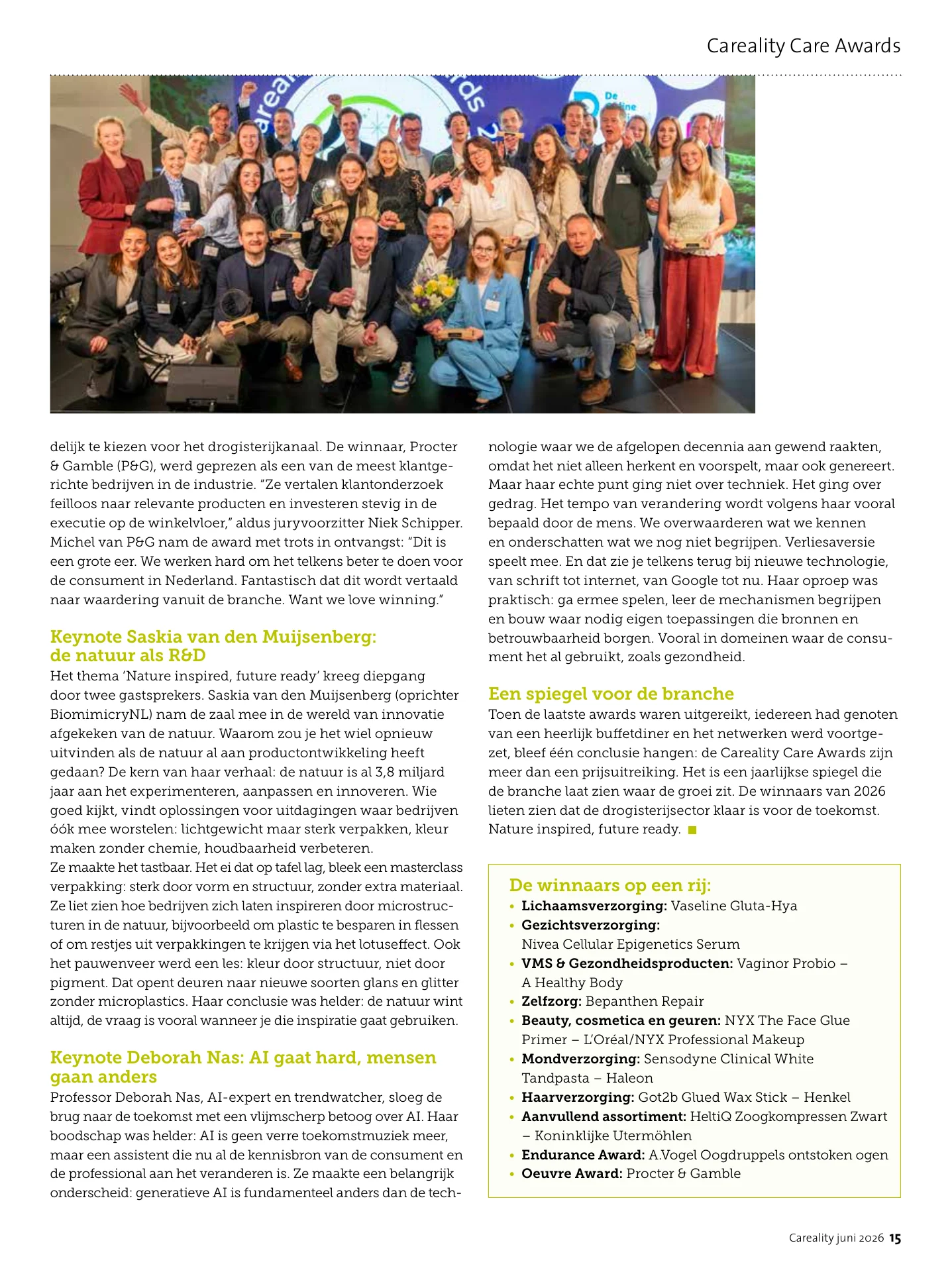 Careality magazine - originele pagina 15